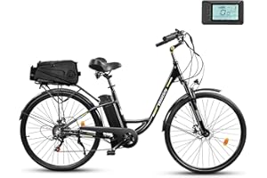 ‎EBOOCICLE eboocicle E-Bike Elektrofahrrad Pedelec,26/28/28 Pro Zoll E-Citybike mit 36V 13Ah Lithium-Akku Bis zu 100KM Reichweite,250W Motor,Shimano 7-Gang, Trekkingrad Elektrofahrräder für Damen und Herren