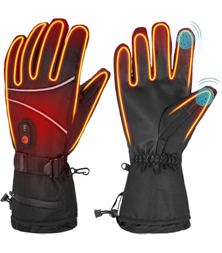 Easy Off Gloves Thermolite Handschuhe - Wasserdicht Mit Magnetischen Fingerspitzen