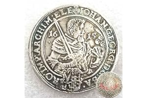 FKaiYin 1615 vecchie monete tedesche antiche – De Nickel – moneta non circolata vecchia moneta commemorativa regalo per papà/amico/marito