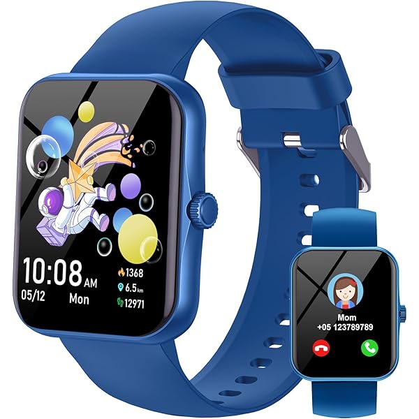 PTHTECHUS ® Kindersmartwatch, telefoonhorloge met muziekspeler, video