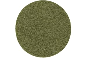 ‎CAFÉ VIERECK Café Viereck ® Velcro surface for attaching patches, Velcro counterpart (round 8.5 cm diameter, olive green)