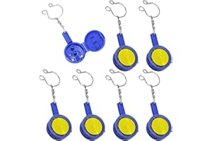 USHXVG 6 Fishing Accessories, Fishing Tools, Fishing Equipment, Fishing Hook Tying Tools, Fishing Supplies, Multipurpose Fishing Tools for Beginners and Professional Anglers (Blue)