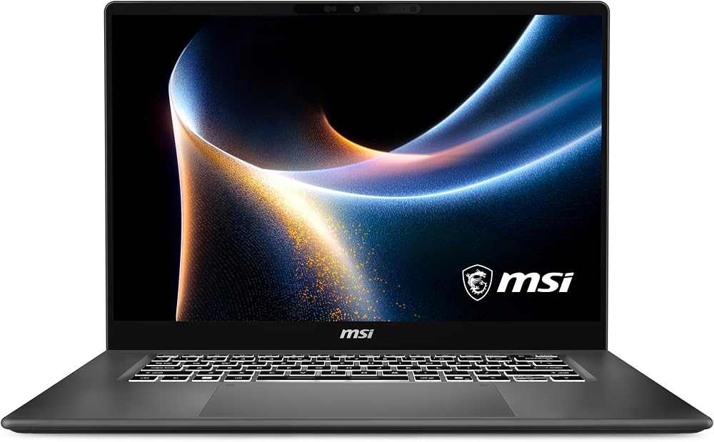 MSI PRESTIGE 16 AI+ C3MG-039TR Dizüstü Bilgisayar, Intel Core ULTRA 9 386H, 16.0 QHD 2.8K OLED 120Hz, 32GB RAM LPDDR5X, UMA, 1TB SSD, W11