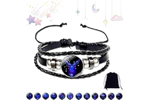 HOPASRISEE Gleym Bracelet, Gleym Manifestation Bracelet, Spirilet Bracelet, Zodiac Constellation Universe Spirit Bracelet