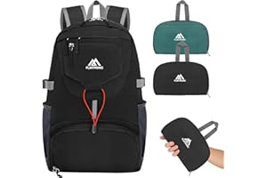 flintronic 20L Mochila Plegable Ultraligera, Mochila de Viaje, Mochilas de Senderismo, Mochilas de Marcha Pequeña, Impermeable, para Hombre Mujer, para Senderismo Caminar Acampar