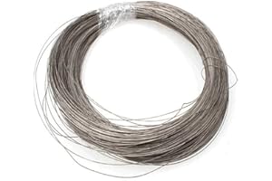 LOKIH TA2 Titandraht Titan Draht Titandraht Ist Leicht, Hochfest, 1 mm Bis 6 mm Durchmesser, 1 Meter Lang,2mm(1m)