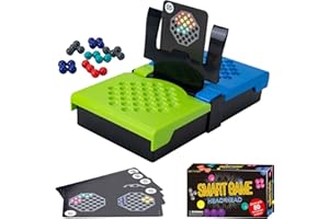 CANRNYACBZ Iq Games Iq Puzzler Pro con 80 Desafíos Juego de Mesa Clásico de Secuencias Lógicas Uno contra Uno para Dos Jugadores Juegos de Lógica 3D para Niños 6 años Relajación Y Descompresión