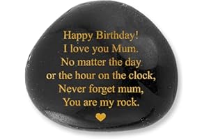 VELENTI Mum Birthday Gifts - Engraved Birthday Gift for Mum - Cool Mother Birthday Gift Ideas - Emotional Gifts for Women Mums - Birthday Gift from Son, Daughter - Happy Birthday Gift for Mum, Stepmum