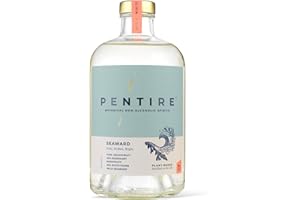 Pentire Seaward - Botanical Alcohol Free Gin - Distilled from Native Cornish Plants - No Added Sugar - Vegan - Nothing Artificial - Non Alcoholic Gin, 700ml
