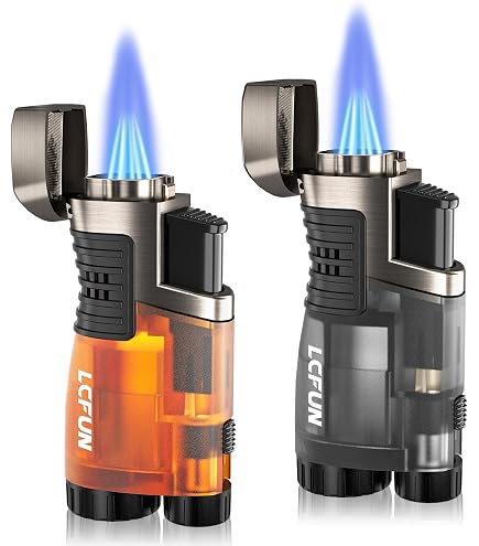 Turbine Torcher Lighter- Solar Torch Butane Lighters,Inflatable...