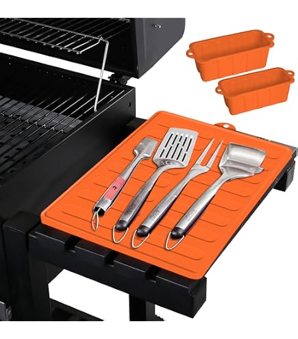 Fettauffangbehälter Für Blackstone Grill – Inkl. 10 Einlagen, Hitzebeständig, Für 43–91 Cm Grillplatten