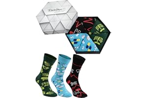 Rainbow Socks - Femme Homme Chaussettes Médecin Cadeau - 3 paires