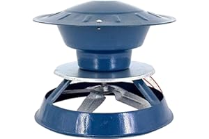 SEVEEZ Extractor De Humo De Chimenea, Ventilador De Inducción De 100 W / 120 W, Ventilador, Sensor De Extracción De Aire del Extractor De Chimenea, Aire De Barbacoa