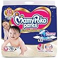 Mamypoko Diaper Pants Extra Absorb, Size Medium, 7-12 Kg (76 Counts)