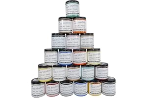 Ann Sterling Kreidefarbe Shabby Chic Farbe: 250ml. Lack Chalky Paint (Adventure Green)