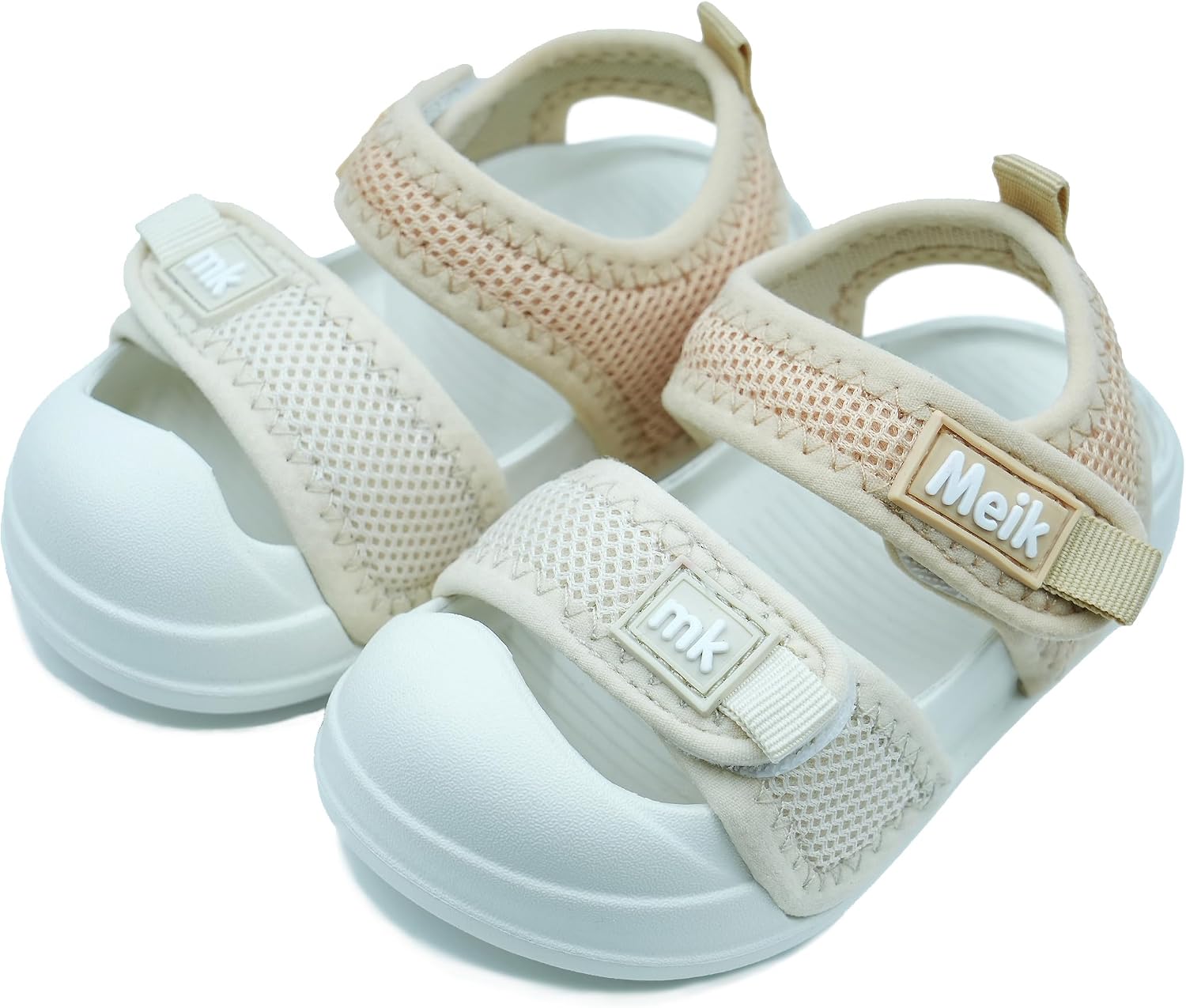 Meik Mangni Sandalias Punta Cerrada Niño Niña Verano Sandalia Deportivas Unisex bebé Transpirables Zapatillas Playa Piscina con Suela Antideslizante,Tallas 21-31 EU