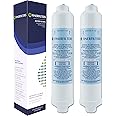 Finerfilters FF-6010PF Fridge Water Filter Compatible with LG BL9808 / 3890JC2990A / 5231JA2010B / 3650JD8050A Filters (2 Pack)