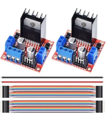 L298N Dual H Bridge Stepper Motor Drive Controller Board Module DC Mot Driver Module For Arduino Dual Channel 1