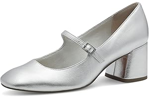 MARCO TOZZI Damen Mary Janes mit Riemen mit Blockabsatz