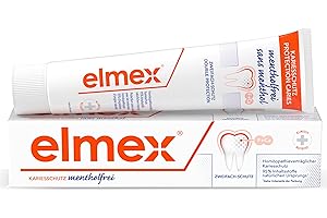 Elmex Bezmentolowa Pasta do Zębów, 75 ml