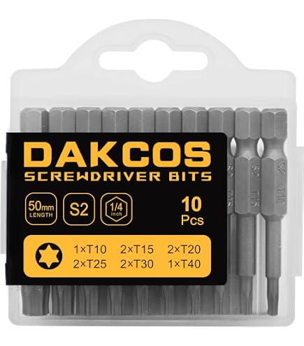 Embout De Visseuse WEKADOR TORX T15 Titane - 25 Mm - Pour Vis étoile - Neuf