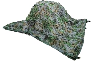 HYOUT Tarnnetz für den Innenbereich oder Außenbereich Abdeckung Sichtschutz Dekoration Tarnung Camouflage Netz für Wohnzimmer Kinderzimmer Freizeit Deko Freizeit Camping Jagd Bar