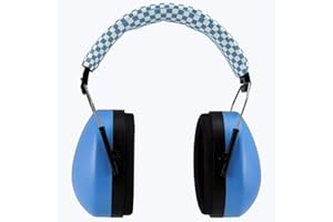 Alecto BV71BW nauszniki dla dzieci w wieku od 18 miesięcy i dla dzieci do 12 lat, kolor niebieski