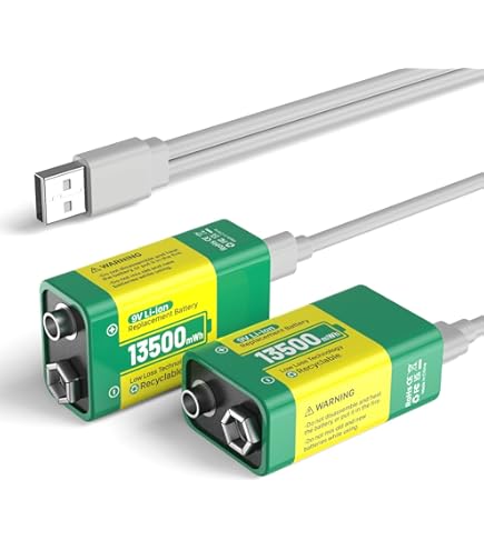 Batterie AA Ricaricabili Al Litio Imuto - 8 Pezzi Con Caricatore USB-C E Display LED, 3600mWh, 1600 Cicli - Foto 7