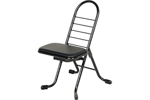Vestil CPRO-200 Ergonomic Worker Seat/Chair, 14" Width, 9" Depth, 220 lbs Capacity, 13" - 26" Height Range