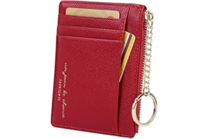 Cynure Women's 8 Cards Slim Minimalist Card Holder Coin Changes Purse Front Pocket Wallet B07VXC7YQ8