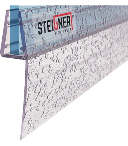 Guarnizione Doccia STEIGNER UK16 - Per Vetro 5/6 Mm, PVC, 70 Cm, Impermeabile E Antimuffa - Foto 4