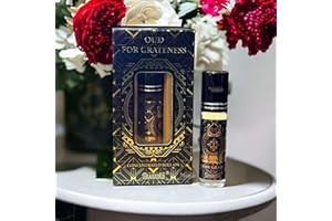 HAFSA ARABIAN FRAGRANCES LTD OUD FOR GREATNESS - 6ML Perfume Oil Rollon by Surrati - Made in Holy Makkah, Kindom of Saudi Arabia/U.A.E