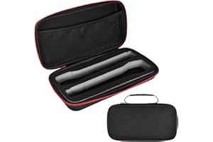 DecorDwell Mikrofon-Tragetasche,Kabellose Mikrofon-Hülle,Handmikrofone, Aufbewahrungsbox,Stoßfest,Karaoke,Mikrofon Hard Case,Eva-Aufbewahrung Mikrofon,Schutzhülle Mikrofonbox,Mikrofon Tragetasche