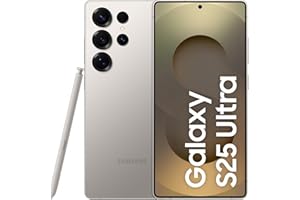 Samsung Galaxy S25 Ultra 5G 12GB RAM 5.000mAh Akku AI Handy Android 15 Smartphone EU ohne Simlock ohne Branding (Weitere Angebote, Titangrau, 12GB + 256GB)