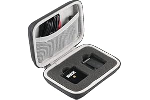 Khanka Hart Tasche Schutzhülle Für RØDE RODE Wireless ME/GO II/GO Wireless Compact Mikrofonsystem kabellos Etui Case .(Nur Tasche)…