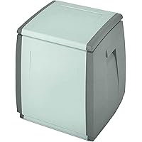 Terry, In & Out Box 55, Multifunktionsbox, Farbe: Grau/Taubengrau, Material: Kunststoff, Größe: 54x54x57 cm…