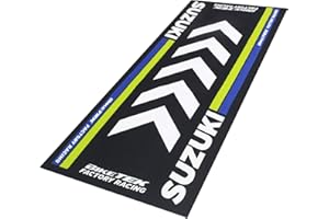 Bike It Teppich Biketek Suzuki Serie 4 Garagenmatte Motorradteppich