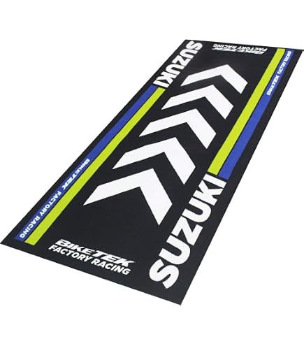 BikeTek Series 3 Confederate Garage Mat 190 X 80cm - Biker Parts Direct Ltd