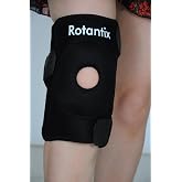 Rotantix Uzun Patella Destekli Dizlik (Bedensiz) Siyah