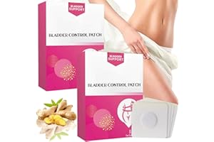 NBOFOL 6PCS*2 Bladder Control Patches, Bladder Health Patch, Bladder Support for Men & Women – Urin/ate Relief, Go to Toilet Less Frequently, NAT/Ural Ingredient Patch,Dispo/Sable Toilet Training P/ads