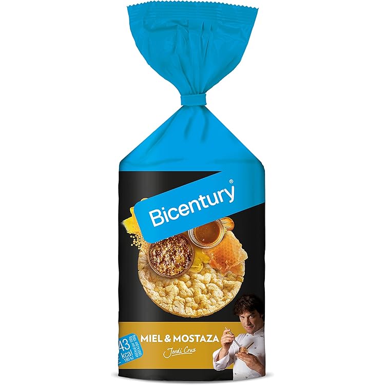 BICENTURY - Tortitas Sabor Miel Y Mostaza : Amazon.es ...