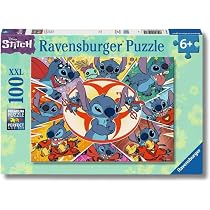 Ravensburger Puzzle 100 Pezzi XXL: Un Castello Da Favola Per Bambini 6+ - 49x36cm