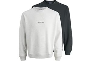 JACK & JONES Jornorrebro EMB Sweat Crew Noos 2Pk MP Homme