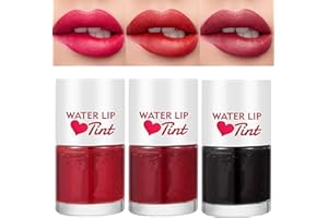 Erinde Lip Stain Tint, Tinted Lip & Cheek Stain, Moisturizing Lip Tint Stain, Tiny Lip Gloss Water Tint, Color Sensational & Non-sticky Finish, Weightless, Cute
