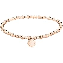 Tamaris Bracciale Con Perline E Ciondolo Fiore In Acciaio Inox Oro Rosa E Zirconia – TJ-0012-B-17 - 5