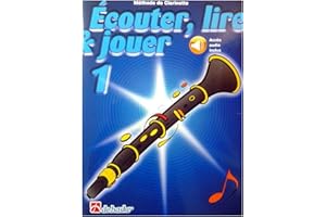 SOUNDMAN Écouter, Lire & Jouer 1 Clarinette +accès audio online - ISBN 9789043163101 + Écouvillon pour Clarinette