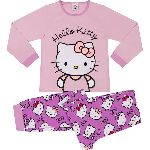 CERDÁ – Lot De 2 Chaussettes Hello Kitty Antidérapantes – Enfants – Semelle à Picots – Confortable Et Sécurisé