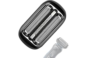 LACKYORK 53B Compatible avec Braun Serie 5/6 Tete de Rasoir, Tête de Rasage Electrique pour Hommes, Electrique pour la Tête de Rasage Serie 5/6 5018s,5049s,5050cs,6075cc,6040cc
