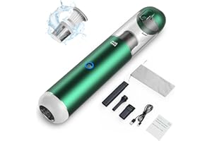 Minthouz Aspirateur à main puissant 17 000 Pa, aspirateur de voiture avec filtre HEPA lavable, kit pour domestiques, poils d'animaux domestiques et voiture