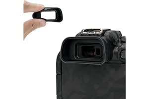 KIWIFOTOS Przedłużona muszla oczna do aparatu kompatybilny z aparatem Canon EOS R10, akcesorium do ochrony wizjera R10